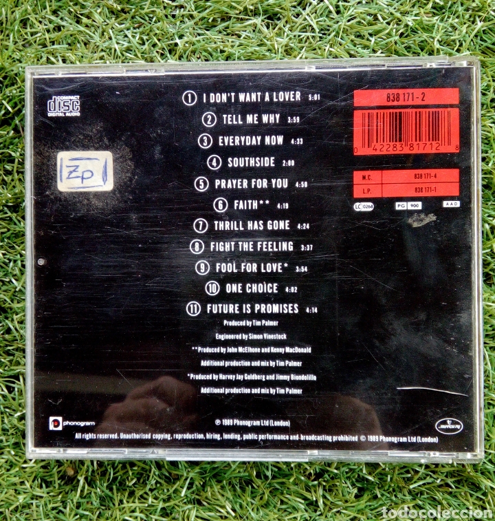 CDs de m&uacute;sica: Texas - Southside, Phonogram, 1989. EU. - Foto 5