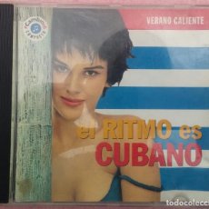 CDs de Música: EL RITMO ES CUBANO VERANO CALIENTE VOL 8 (CAMBIO16, 1993) // CELIA CRUZ TITO PUENTE CAFE HAVANA CUBA. Lote 165865574