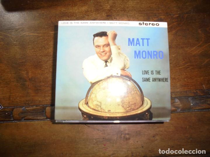 CDs de m&uacute;sica: MATT MONRO. LOVE IS THE SAME ANYWHERE.. EMI, 1997. CD DIGIPACK. IMPECABLE (#) - Foto 1