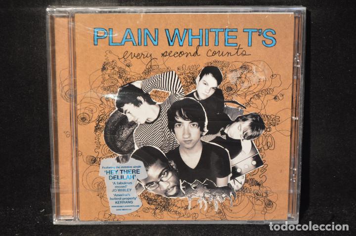 CDs de m&uacute;sica: PLAIN WHITE T&acute;S - EVERY SECOND COUNTS - CD - Foto 1