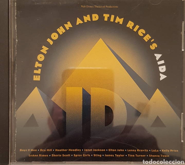 CDs de m&uacute;sica: ELTON JOHN AND TIM DICES AIDA - Foto 1