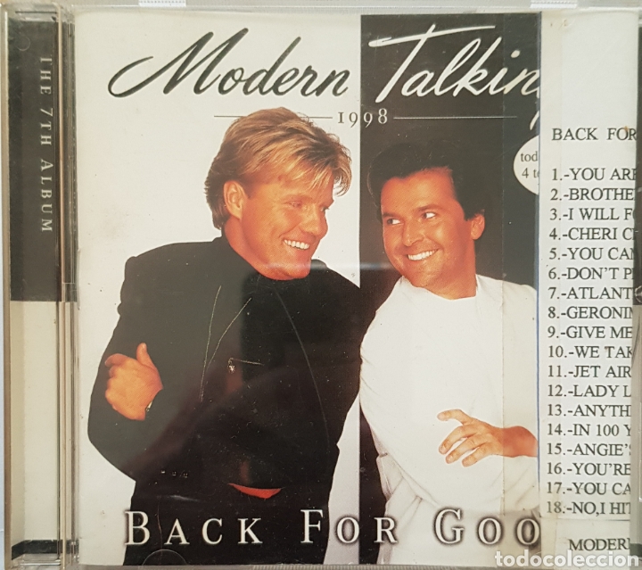 CDs de m&uacute;sica: MODERN TALKINGBACK FOR GOOD