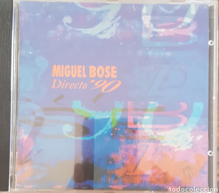 CDs de m&uacute;sica: MIGUEL BOSE DIRECTO 90 - Foto 1