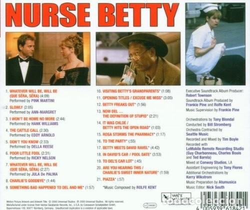 CDs de m&uacute;sica: Rolfe Kent -  Nurse Betty - CD - Foto 2