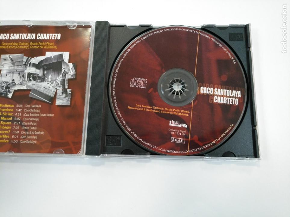 CDs de m&uacute;sica: CACO SANTOLAYA. CUARTETO. CD. TDKCD23 - Foto 2