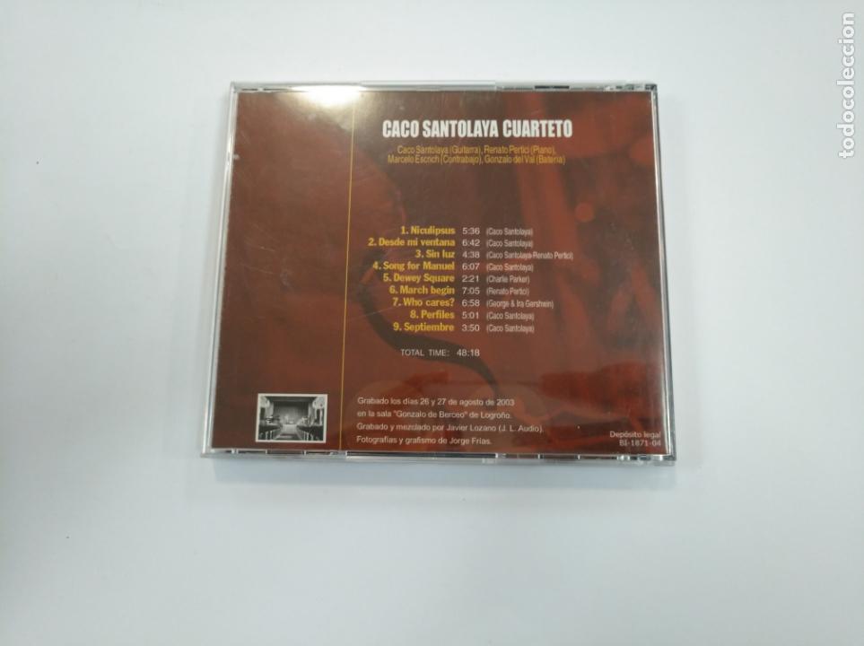 CDs de m&uacute;sica: CACO SANTOLAYA. CUARTETO. CD. TDKCD23 - Foto 3