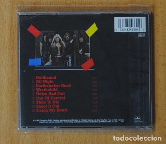 CDs de m&uacute;sica: WARLOCK - HELLBOUND - CD - Foto 2
