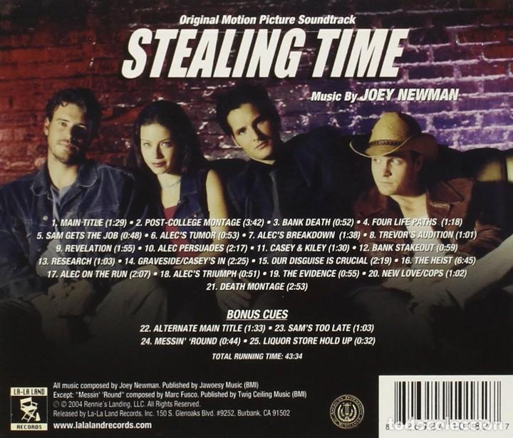 CDs de m&uacute;sica: Stealing Time - Joey Newman - CD - Foto 2