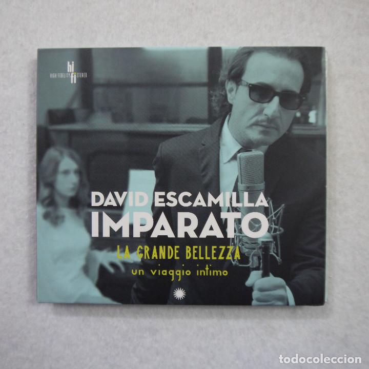 CDs de m&uacute;sica: DAVID ESCAMILLA - IMPARATO. LA GRANDE BELLEZZA - CD 2016 - Foto 1
