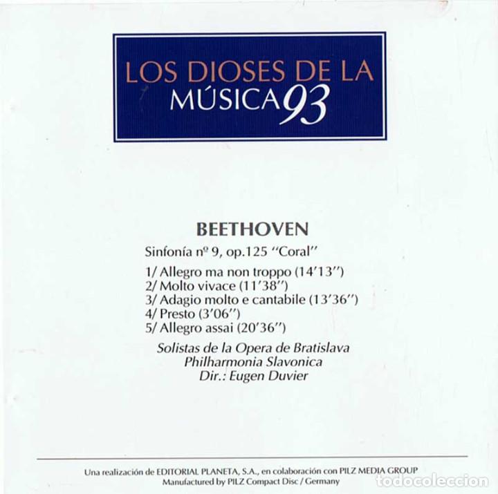 CDs de m&uacute;sica: Los Dioses de la M&uacute;sica 93. Beethoven. CD. Planeta - Foto 2