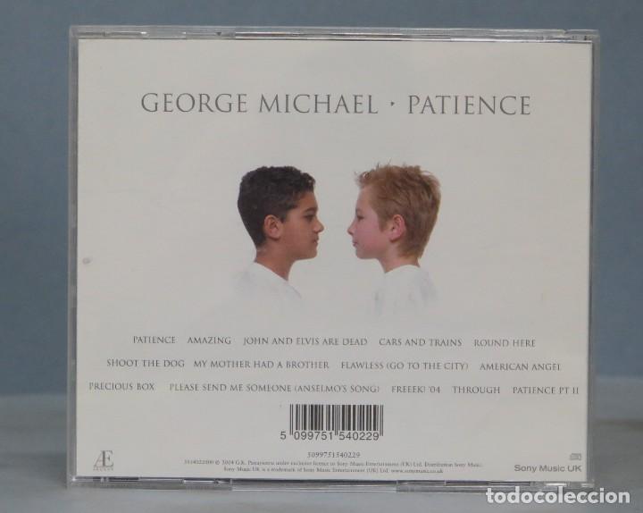 CDs de m&uacute;sica: CD. GEORGE MICHAEL. PATIENCE - Foto 2