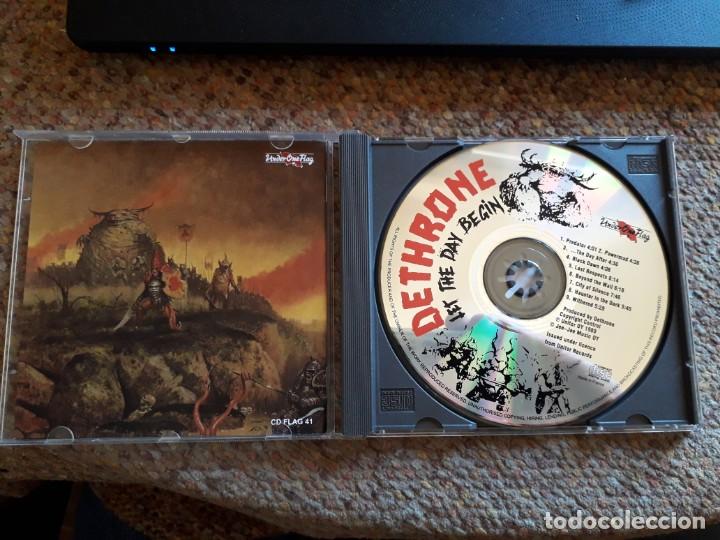 CDs de m&uacute;sica: Dethrone , let the day begin , cd no oficial estado impecable - Foto 2