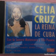 CDs de Música: CELIA CRUZ - LA REINA DE CUBA (PROMO SOUND, 1996) /// TITO PUENTE GLORIA ESTEFAN SILVIO RODRIGUEZ. Lote 166395938