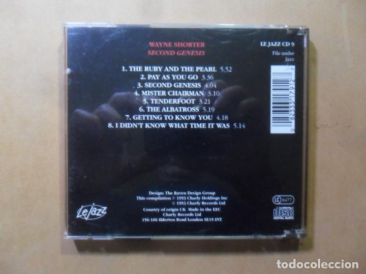 CDs de m&uacute;sica: CD - WAYNE SHORTER - SECOND GENESIS - LE JAZZ - 1993 - Foto 3