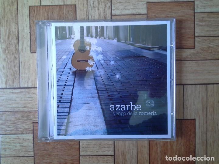 CDs de m&uacute;sica: AZARBE - VENGO DE LA ROMER&Iacute;A - CD 2010 - Foto 1