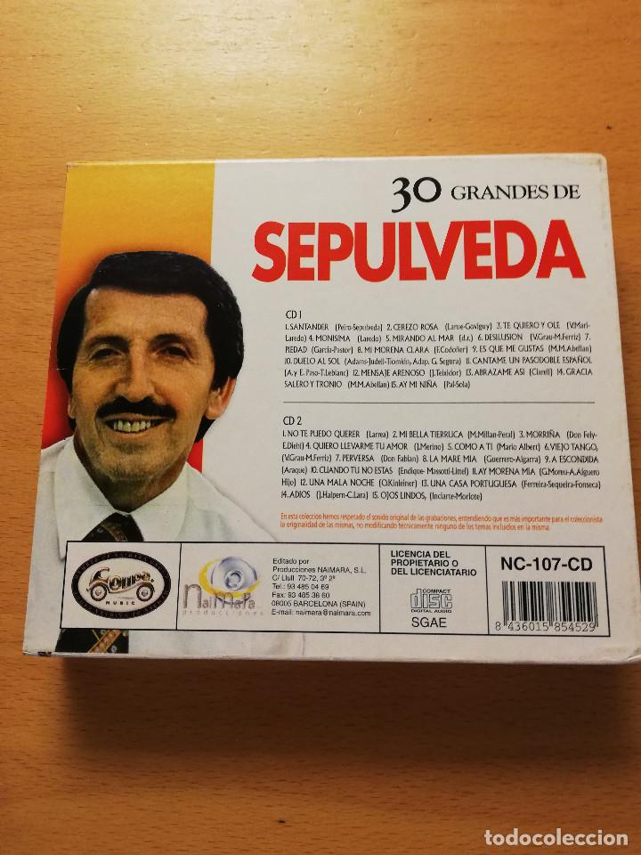 CDs de m&uacute;sica: 30 GRANDES DE SEP&Uacute;LVEDA (2 CD) - Foto 5