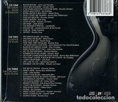 CDs de m&uacute;sica: BLUES ESSENTIALS DELUXE * 3CD * DIGIPACK * 24 BITS * PRECINTADO!! - Foto 3