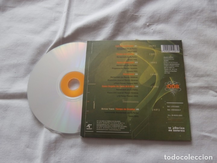 CDs de m&uacute;sica: OJOS DE BRUJO CD BARI (2003) - REMEZCLADAS EN CASA - Foto 2