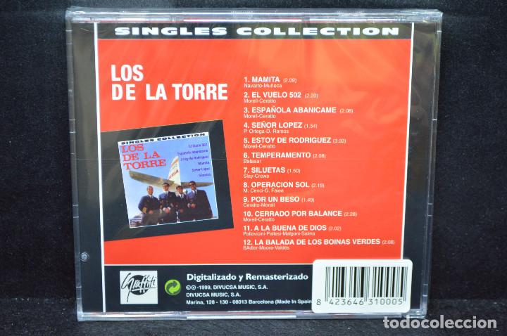 CDs de m&uacute;sica: LOS DE LA TORRE - SINGLES COLLECTION - CD - Foto 2