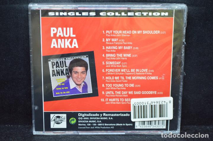 Paul Anka Singles Collection Cd Comprar Cds De Música Pop En