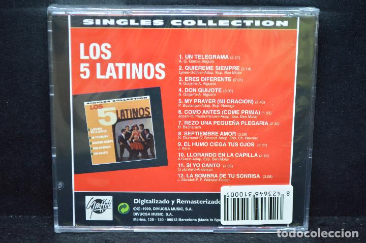 CDs de m&uacute;sica: LOS 5 LATINOS - SINGLES COLLECTION - CD - Foto 2