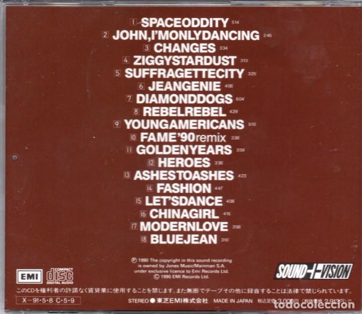 CDs de m&uacute;sica: DAVID BOWIE - Changesbowie - CD - Japan 1990 - EMI - TOCP-6200 - Foto 2