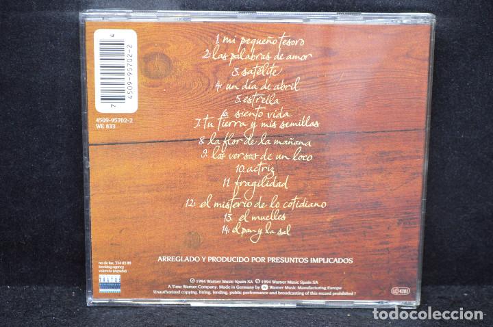 CDs de m&uacute;sica: PRESUNTOS IMPLICADOS - EL PAN Y LA SAL - CD - Foto 2