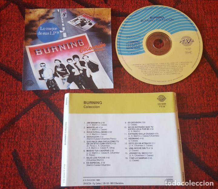 CDs de m&uacute;sica: BURNING Coleccion CD ORIGINAL 1989 **LEER** - Foto 1