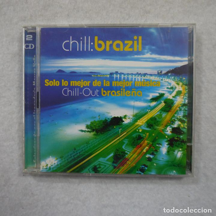 CDs de m&uacute;sica: CHILL: BRAZIL - 2 CDS 2002 - Foto 1