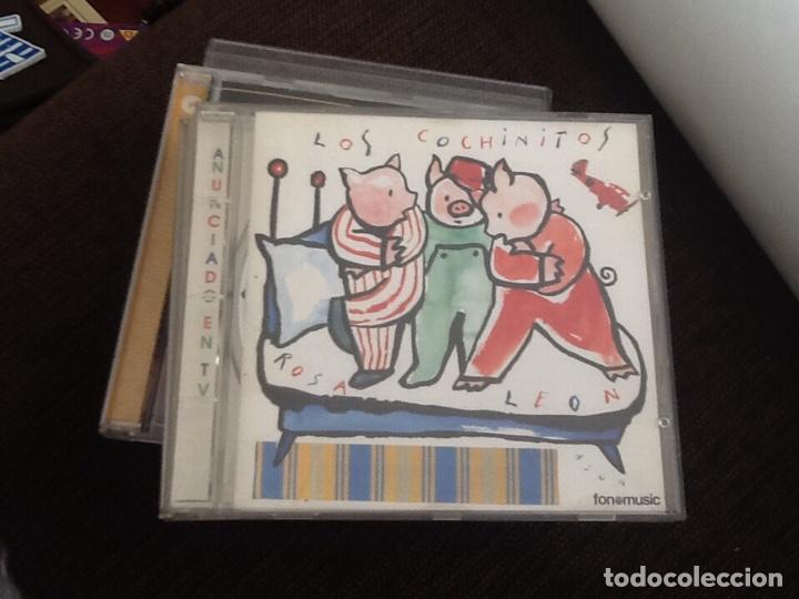 CDs de m&uacute;sica: LOS COCHINITOS ROSA LEON - Foto 1