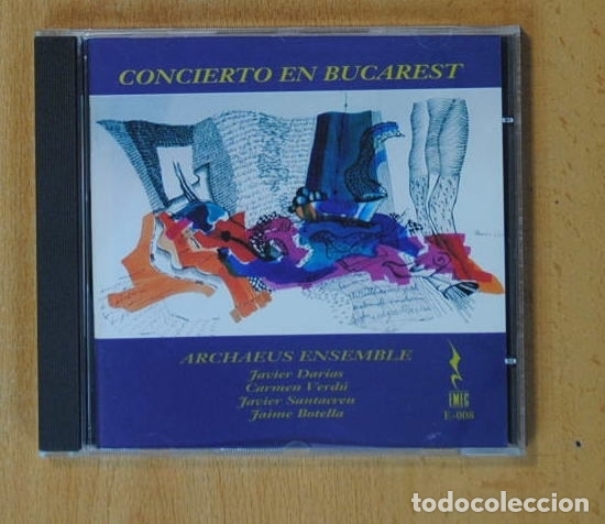 CDs de m&uacute;sica: ARCHAEUS ENSEMBLE - CONCIERTO EN BUCAREST - CD - Foto 1