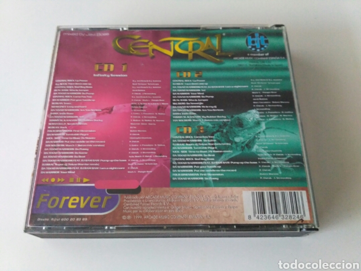 CDs de m&uacute;sica: Central Forever (Infinity Session) (CD, Mixed + 2xCD, Comp) - Foto 4