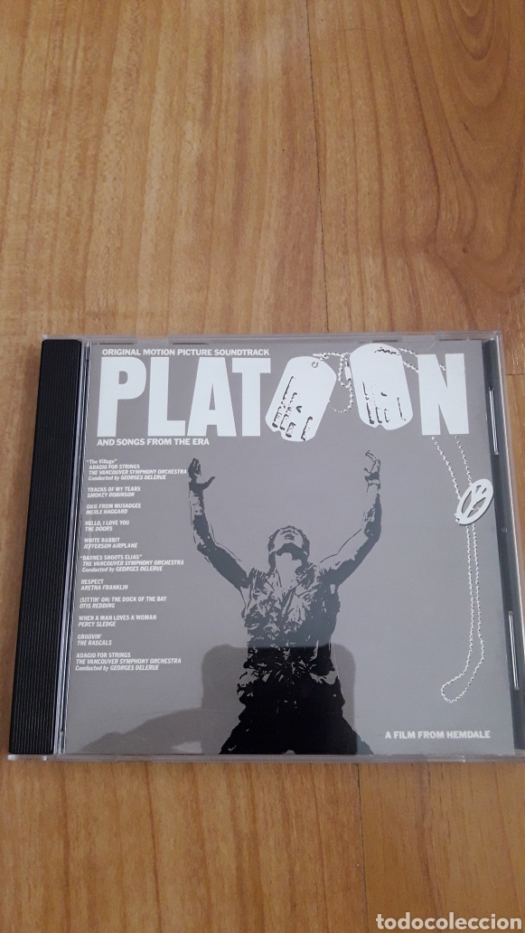 CDs de m&uacute;sica: BSO PLATOON - Foto 1