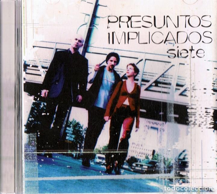 CDs de m&uacute;sica: PRESUNTOS IMPLICADOS &uml;SIETE&uml; (CD) - Foto 1