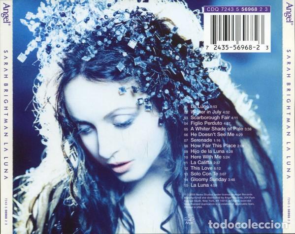 CDs de m&uacute;sica: Sarah Brightman - La Luna - CD - Foto 2