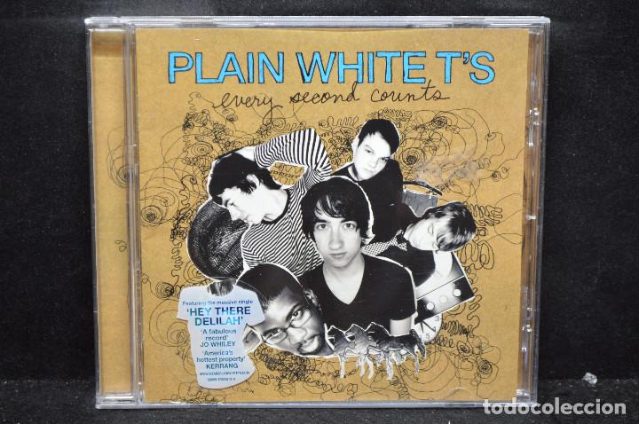 CDs de m&uacute;sica: PLAIN WHITE T&acute;S - EVERY SECOND COUNTS - CD - Foto 1