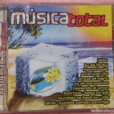 CDs de Música: MÚSICA TOTAL (PACIFIC MUSIC, 2003) // SALSA BACHATA REGGAETON CARIBE LOS 40 BISBAL BUSTAMANTE MERCHE. Lote 167429156