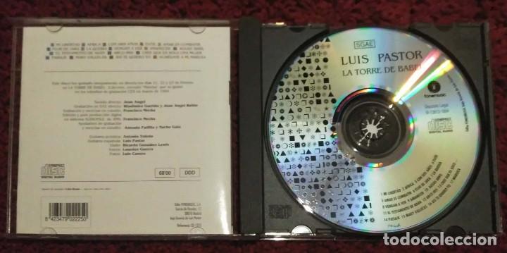 CDs de m&uacute;sica: LUIS PASTOR (LA TORRE DE BABEL) CD 1994 - Foto 3