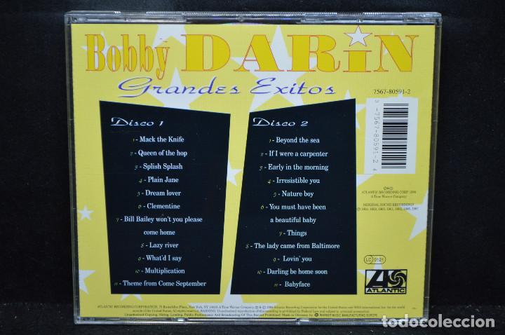 CDs de m&uacute;sica: BOBBY DARIN - GRANDES &Eacute;XITOS - 2 CD - Foto 2