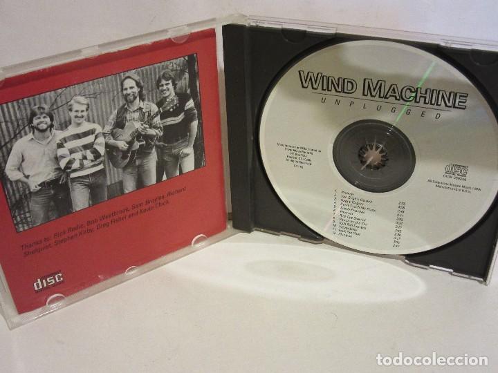 CDs de m&uacute;sica: Wind Machine - Unplugged - CD - 1992 - USA - NM+/EX+ - Foto 3