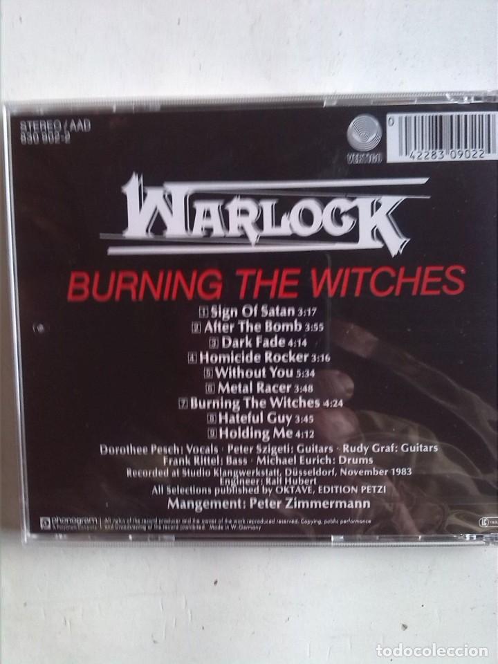 CDs de m&uacute;sica: WARLOCK BURNING THE WITCHES - Foto 2
