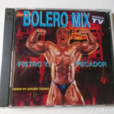 CDs de Música: BOLERO MIX 11 FISTRO Y PECADOR MIXED BY QUIQUE TEJADA 2 CDS. Lote 167672204