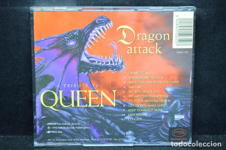 CDs de m&uacute;sica: Various &lrm;- A Tribute To Queen: Dragon Attack - CD - Foto 2