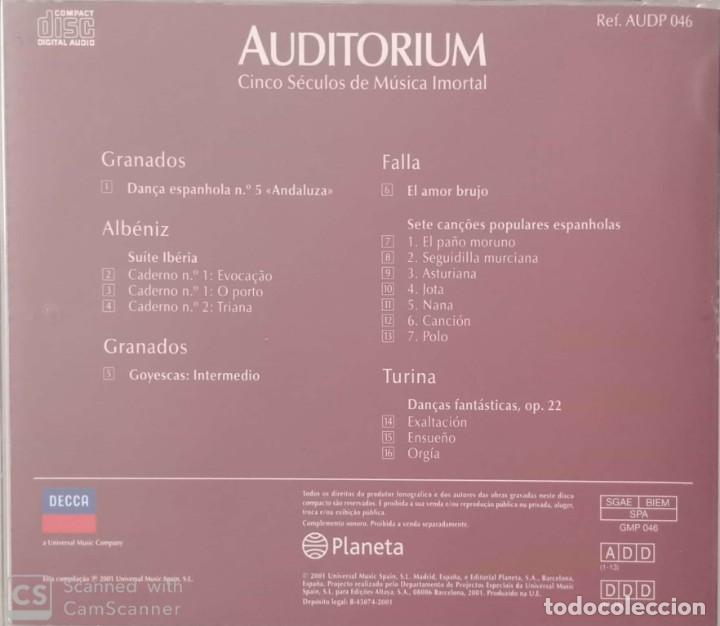 CDs de m&uacute;sica: Granados &middot; Alb&eacute;niz &middot; Falla &middot; Turina - Foto 2