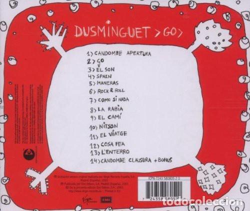 CDs de m&uacute;sica: Dusminguet - Go - CD - Foto 2