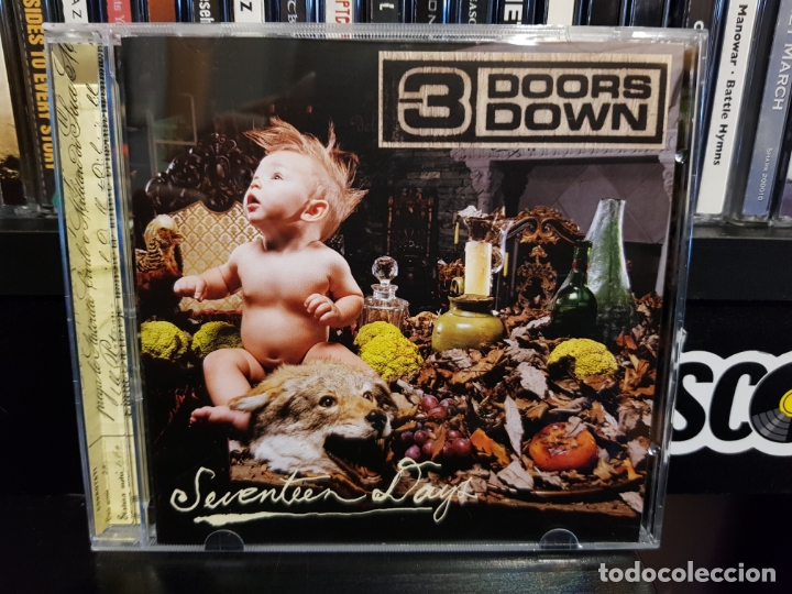 CDs de m&uacute;sica: 3 DOORS DOWN - SEVENTEEN DAYS - Foto 1