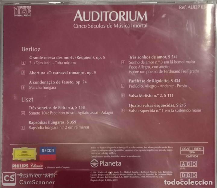 CDs de m&uacute;sica: Berlioz &middot; Liszt - Foto 2