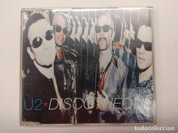CDs de m&uacute;sica: CD SINGLE/U2/DISCOTHEQUE. - Foto 1