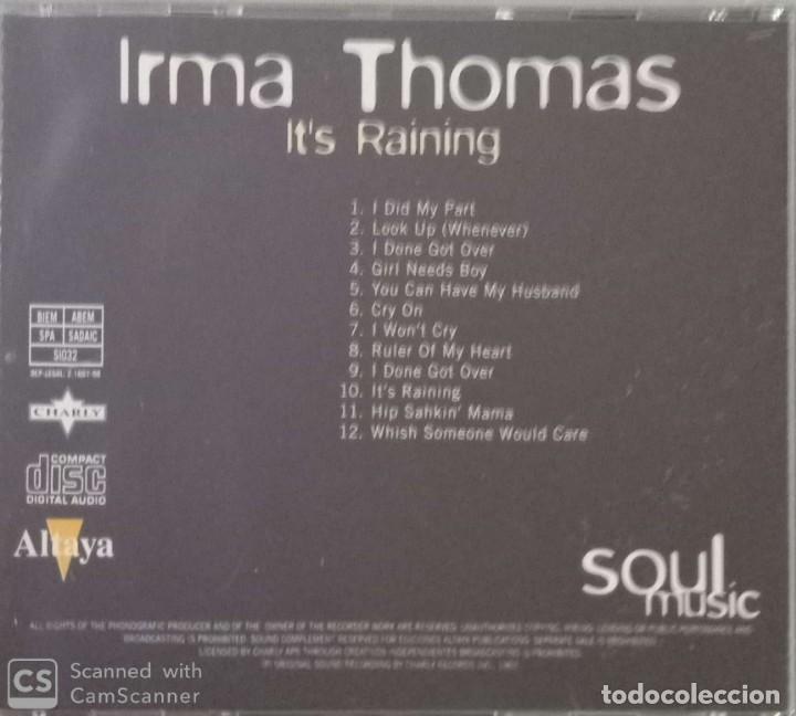 CDs de m&uacute;sica: Irma Thomas, Its Raining - Foto 2