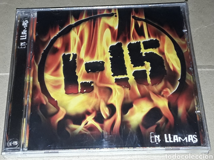 CDs de m&uacute;sica: CD - L-15 - EN LLAMAS - L - 15 - Foto 1